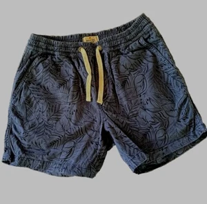 Marine Layer Mens Short Small Saturday Tropical Print Blue Tropical Print $84 - Picture 1 of 11