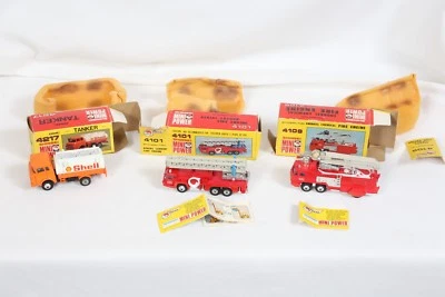 3 Shinsei 4109 Snorkel Químico Bomberos 4101 Escalera Aérea 4217 GMC Tanker Foto 1 de 4