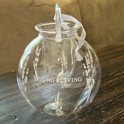 Young Living Essential Oils Ornament ONLY Clear Glass Diffuser Collectible  - Image 1 of 4
