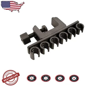 Adjustable Pool Cue Rack 6-Place Holder Portable Billiard Stick Home Game Roo... - Picture 1 of 2