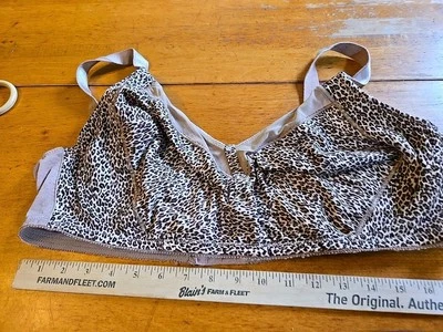 Just My Size by HANES Women's Comfort Shaping Bra, Style 1Q20 Black Jacq 50D - Image 1 of 4