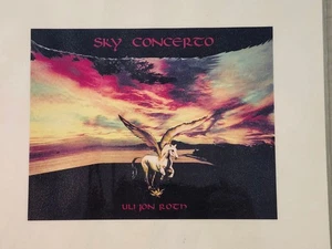 Uli Jon Roth Sky Concerto Hand Written Music Book Signed And Dedicated - Picture 1 of 8
