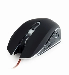Gembird USB 3 Button Optical Mouse with Scroll Red - Bild 1 von 2