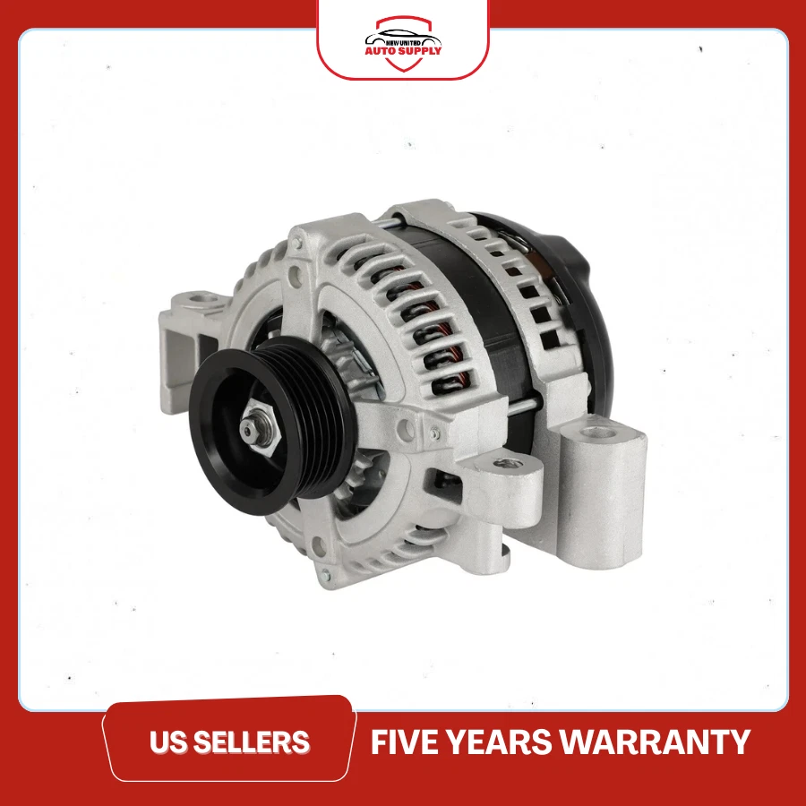 Se adapta a Cadillac CTS V6 2008-2009 3,6 L alternador 12 V 140 AMP polea de 6 ranuras 11369 Foto 1 de 2