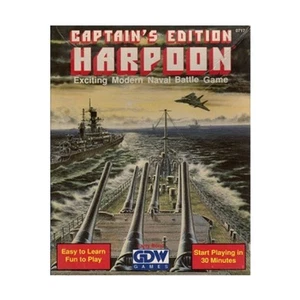 GDW Harpoon Harpoon (Captain's Ed) Box VG/EX - Picture 1 of 1