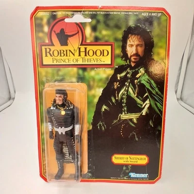 Figura de acción Robin Hood Prince of Thieves Sheriff of Nottingham 1991 de colección Foto 1 de 4