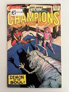 CHAMPIONS. NUMBER 3. ECLIPSE COMICS. OCTOBER 1986. FN+ CONDITION. - Picture 1 of 7