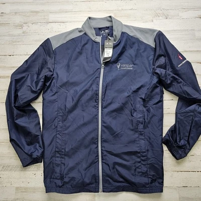 NUEVA Chaqueta Cortavientos Adidas Innisbrook Golf Valspar Championship Cremallera Completa Pequeña Foto 1 de 4