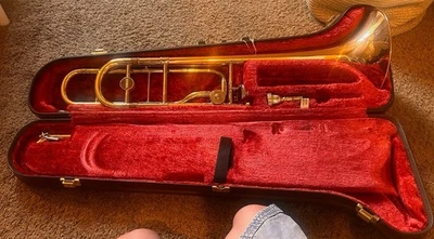 雅马哈型号 YSL-882GOR 'Xeno' 专业男高音长号 — 第 1/4 张图片