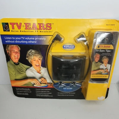TV EARS 2.3 MHZ Wireless Noise Reduction Headset System NEW - Image 1 of 4