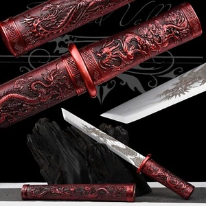 42cm Handmade Katana/Manganese Steel/Battle Ready/Collectible Sword/Dagger - Picture 1 of 14