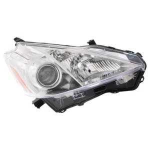RIGHT HEADLIGHT FITS TOYOTA PRIUS V BASE WAGON 1.8L 2012 2013 2014 BY TO2519137 - Picture 1 of 4