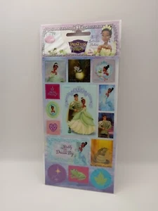 Disney Princess And The Frog 3D & Lenticular Reusable Children's Kid's Stickers - Picture 1 of 6
