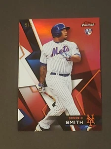 2018 Topps Finest Red Refractor SSP /5 MINT++ Dominic Smith RC Ultra Rare Rookie - Picture 1 of 3
