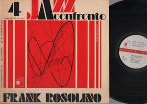 LP JAZZ A CONFRONTO 4 FRANK ROSOLINO 1974 HORO RECORDS A CURA DI ALDO SINESIO - Picture 1 of 1