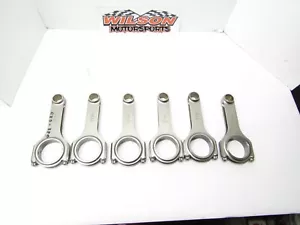 6 Used 5.7 Connecting Rods EAGLE SCAT CARRILLO SBC - Picture 1 of 7