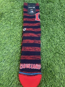 STANCE MLB CLEVELAND GUARDIANS MENS SOCKS SIZE LARGE 9-13 NWT - Picture 1 of 2
