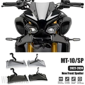 Motorcycle Front Wing Spoiler Aerodynamic Winglet For YAMAHA MT10 SP 2022-2024 - Imagen 1 de 12