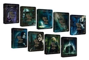 Harry Potter Dark Arts Steelbook Collection 4K UHD 9 Discs Blu-ray Bluray Film - Picture 1 of 1