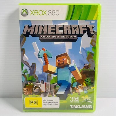 Minecraft Xbox 360 Edition Microsoft Xbox 360, 2013 NEW/SEALED - Bild 1 von 4