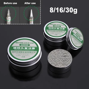 Pasta limpia de estaño soldador punta refrescante resurrección yeso crema 8/16/30 g - Imagen 1 de 13