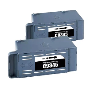 Boîte d'entretien 2* C9345 pour imprimante Epson EcoTank Pro tampon encreur usagé remplacer neuf - Photo 1/14