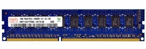 2 x Hynix 1GB (2GB total) PC3-10600 DDR3-1333MHz - HMT112U7TFR8C-H9 - Lot of 2 - Picture 1 of 1
