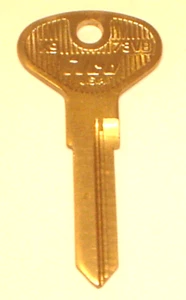 Ilco X9 73VB Uncut Car Key Blank fits VW Volkswagen, Audi, Porsche 924 944 968 - Picture 1 of 3