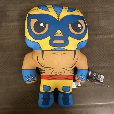 Funko Marvel Luchadores Wolverine 17 Inch Plush Toy Wrestling Free Shipping - Image 1 of 2