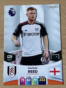 Adrenalyn XL Premier League 2023 2024 23 24 Harrison Reed Fulham