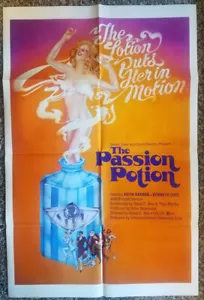 THE PASSION POTION Original Movie Poster 1971 One Sheet Folded - Picture 1 of 3