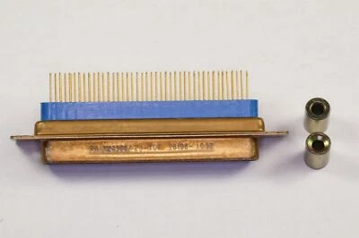 M24308/23-70F Positronic D-Sub High Density Receptacle 62 Pos 3 Row Gold Female - Image 1 of 4