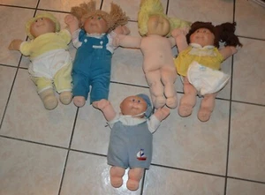 Vintage Kohlaufnäher Kinder Set 5 - Bild 1 von 13