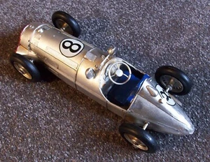 1930's Indianapolis Formula 1 Indy Grand Prix Toy Model Race Car Tin Metal 11" - Picture 1 of 8