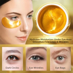 Eye Mask Patch 30x Pairs Gel Eyepads Dark Circle Collagen Patches Puffiness Pad - Picture 1 of 8
