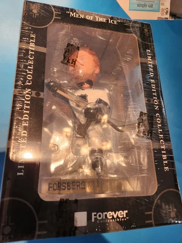 *RARE* 2002-03 BAP ALL-STAR PETER FORSBERG 'MEN OF THE ICE' BOBBLE HEAD SEALED Cover