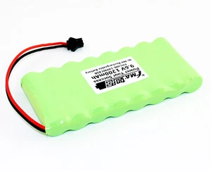 Batería recargable FMA 9.6V 600-2000mAh Ni-MH para puerta de emergencia luz LED - Imagen 1 de 21