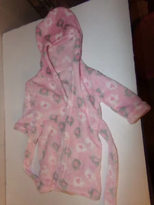 Kids GIRLS PINK BATHROBE - Picture 1 of 3