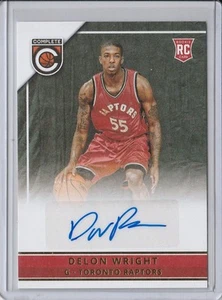 2015-16 COMPLETE DELON WRIGHT ROOKIE RC AUTOGRAPH SUPER RARE CASE HIT SP 1:720 - Picture 1 of 2
