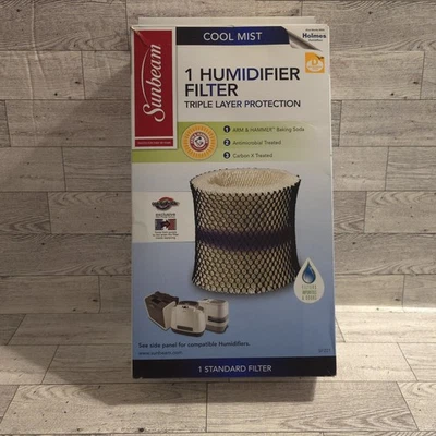 SUNBEAM SF221 COOL MIST HUMIDIFIER FILTER TRIPLE LAYER PROTECTION NEW - Image 1 of 4