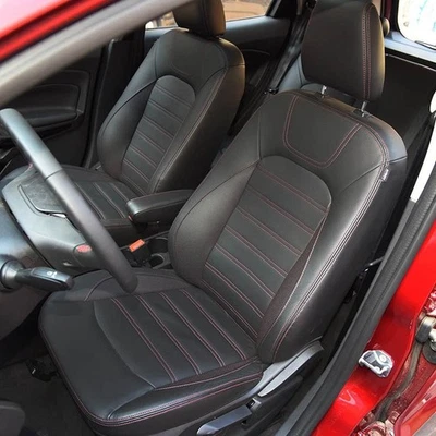 FUNDAS DE CUERO PARA ASIENTO DE COCHE PERSONALIZADAS MOTOPTES PARA FORD ECOSPORT 2018-2022 DURADERAS  Foto 1 de 4