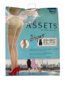 Spanx 4 LOVE YOUR ASSETS Sara Blakely Nude Body Shaper High Waist Mid Thigh - Picture 1 of 2