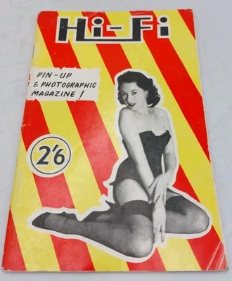 Hi-Fi Pin Up & Photographic Magazine No 5 50s 60s Glamour Magazine - Image 1 of 4