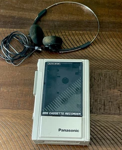 Panasonic Mini Cassette Recorder Model RQ-340 Made in Japan - Bild 1 von 10