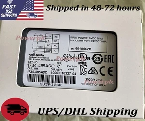 AB 1734-485ASC Series C Point I0 RS4 85 Comm Module 1734-485ASC NEW Spot Goods - Picture 1 of 2