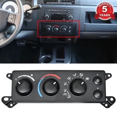 Fit Mitsubishi Raider 2007 2008 Heater Climate Control Module A/C New Upgrade - Image 1 of 4