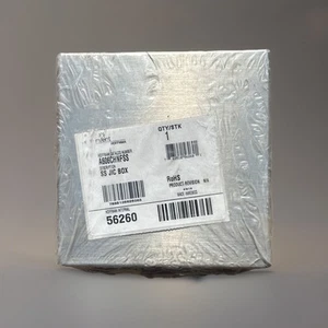🔴Hoffman A606CHNFSS Scatola di Giunzione 4X Coperchio Cerniera 6x6x4 Acciaio Inox!!️#2 - Foto 1 di 4