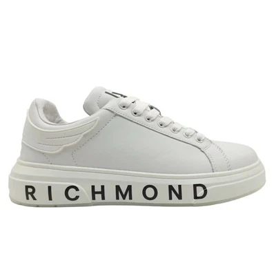 John Richmond Sneaker weiß mit Logosohle - Bild 1 von 4