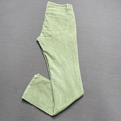 Pantalones Vineyard Vines para mujer 8 verdes pana elásticos 5 bolsillos rectos P04177 Foto 1 de 4