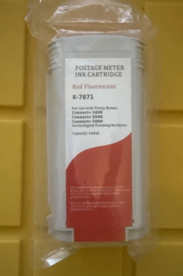 Postage Meter Ink Cartridge K-7871 140 ml - Image 1 of 2